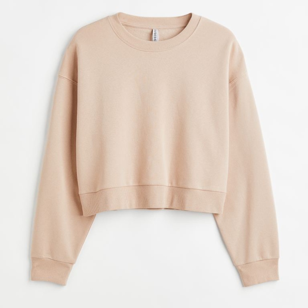 H&M cropped sweatshirt